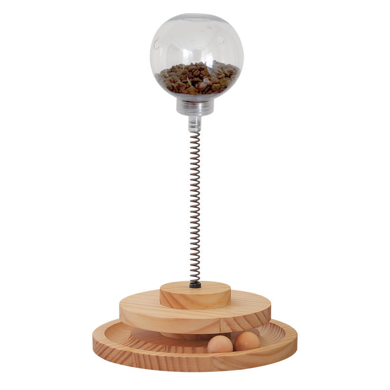 PurrPop Treat Dispenser – Interactive Catnip Treat Toy & Slow Feeder for Curious Cats and Small Dogs