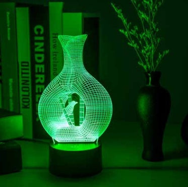 GlowVase 3D LED Night Light