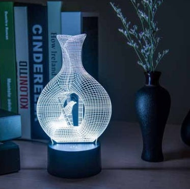 GlowVase 3D LED Night Light