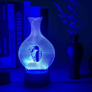 GlowVase 3D LED Night Light