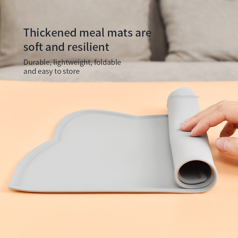 PurePaws Feeding Mat – Waterproof Silicone Pet Food & Water Placemat for Dogs and Cats with Non Slip Easy Clean Design