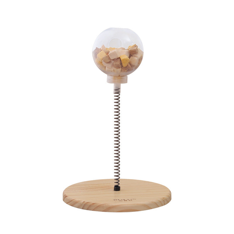 PurrPop Treat Dispenser – Interactive Catnip Treat Toy & Slow Feeder for Curious Cats and Small Dogs