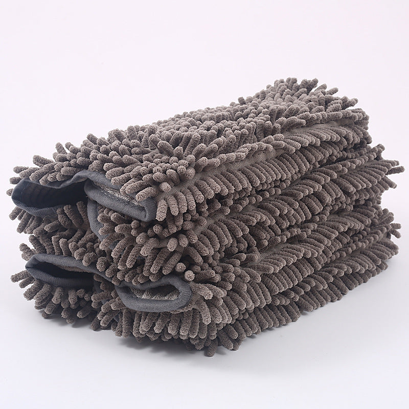 CloudDry Pet Scrubbing Gloved-Bath Towels